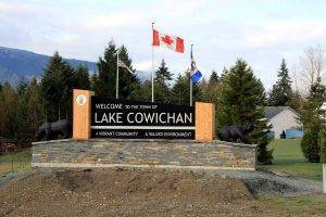 Lake Cowichan Sign
