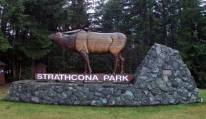 Strathcona Park Entrance